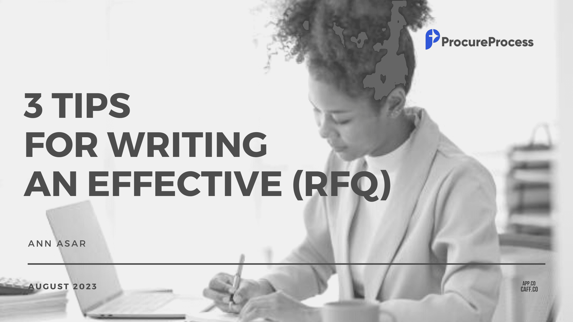3 Tips For Writing An Effective (RFQ)