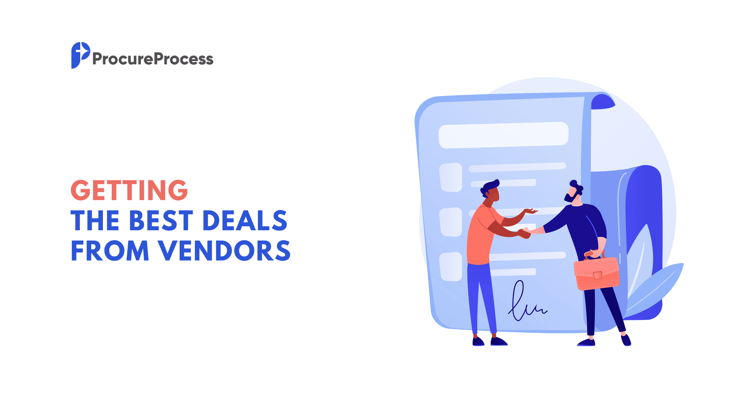 Getting The Best Deals From Vendors